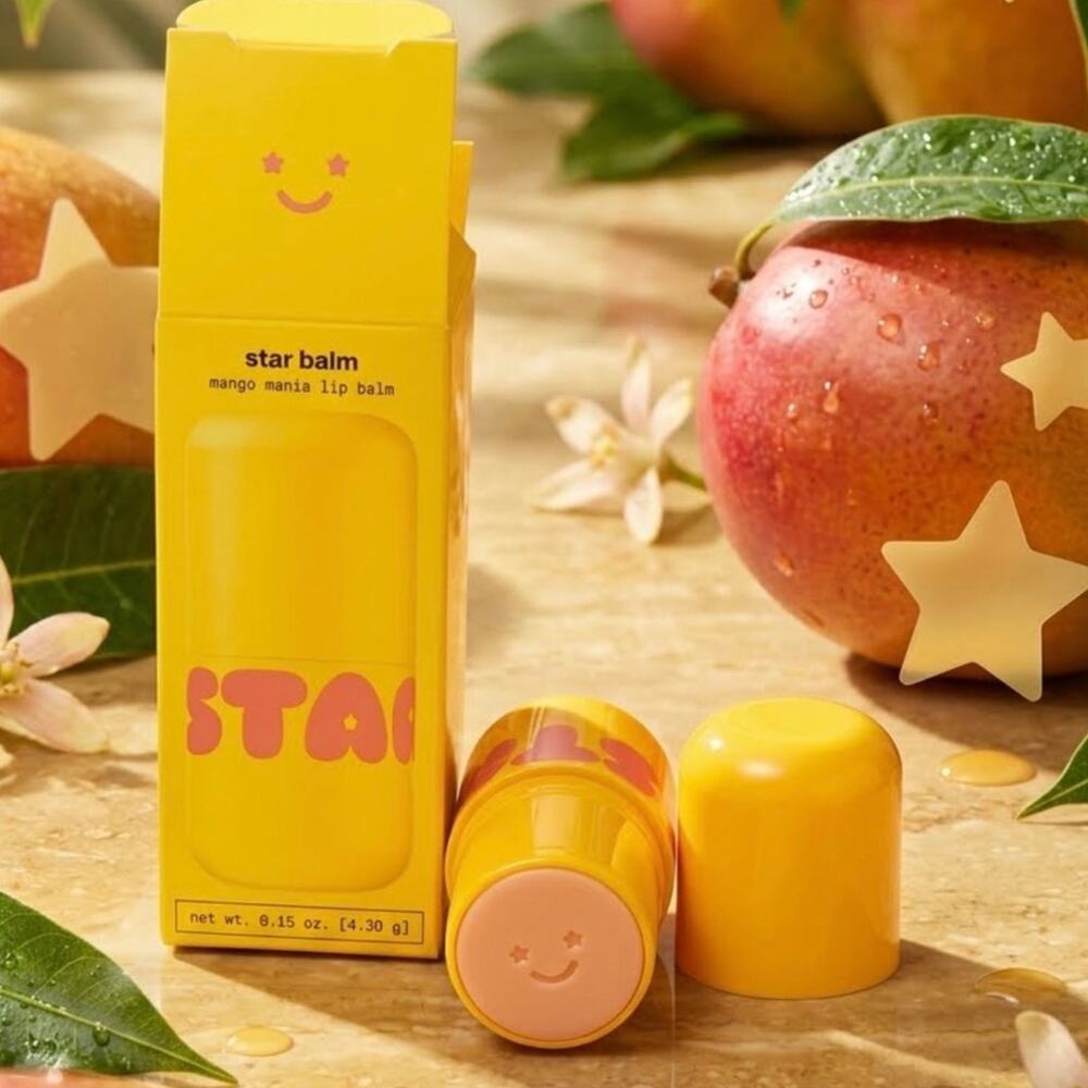 Starface Star Balm Lip Balm - MANGO MANIA - 4.3 g - NEW in Box